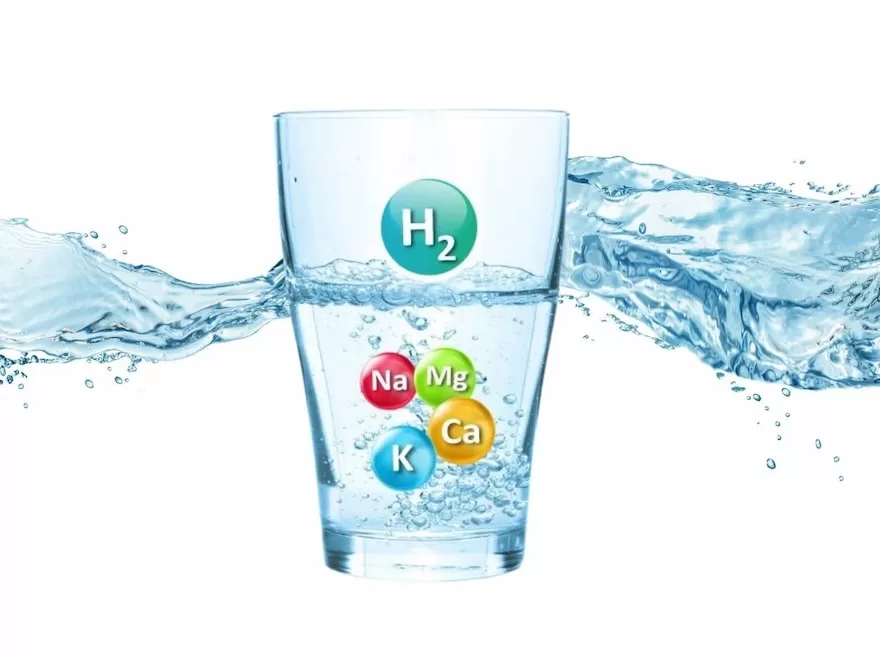 nước hydrogen có nhiều khoáng chất tự nhiên có lợi