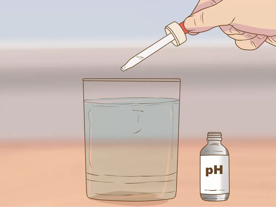 thuốc thử làm đổi màu dung dịch cần kiểm tra pH