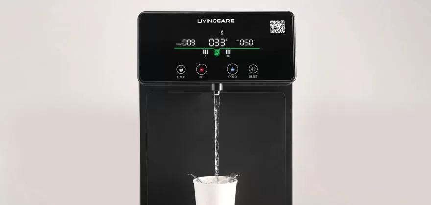 máy lọc nước livingcare mang đến nguồn nước sạch để uống